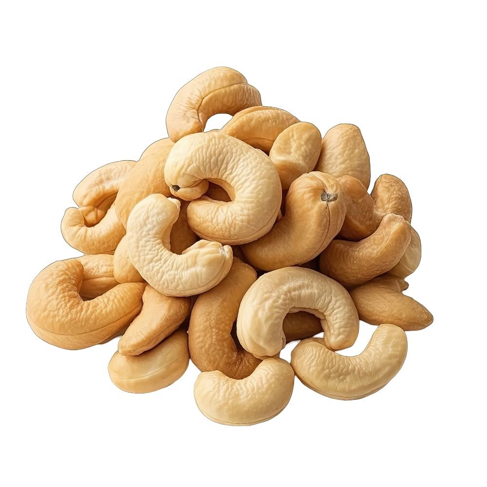 Raw cashew nuts and WW320 graded kernels for bulk export