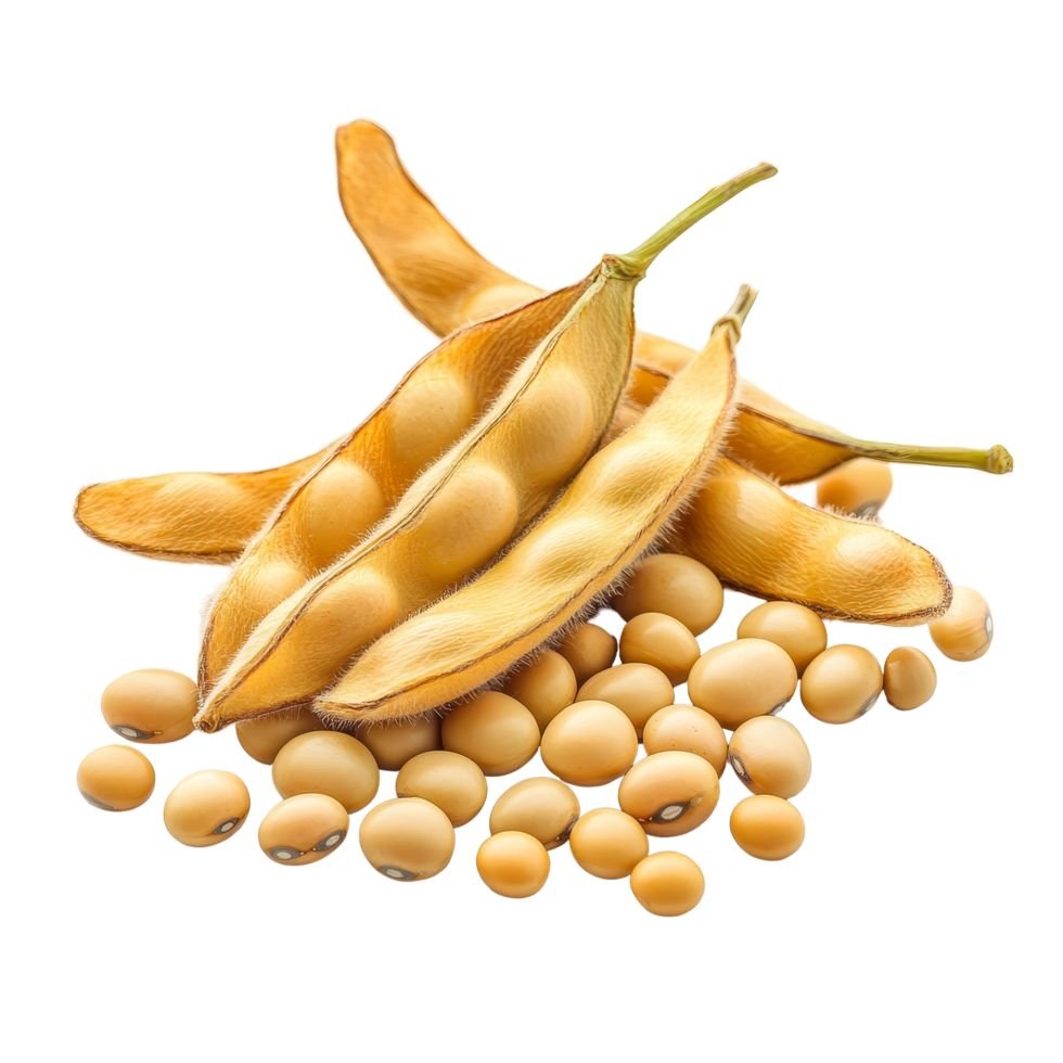 Non-GMO soybeans for bulk export and food processing